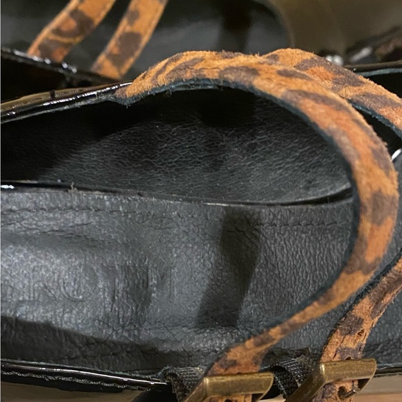 GIROTTI Block Heel, Red Soles Pointed Toe size 39 - patent leather - Picture 8 of 11